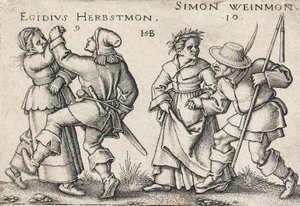 September and October by Hans Sebald Beham