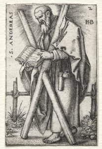 St. Andrew by Hans Sebald Beham
