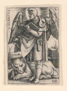 St. Mark, from The Four Evangelists by Hans Sebald Beham