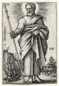St. Thomas by Hans Sebald Beham