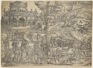 The Feast of Herod by Hans Sebald Beham