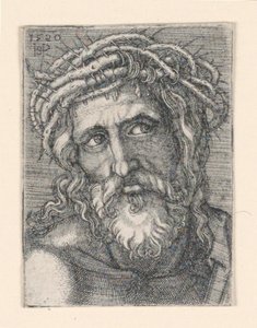 The Head of Christ by Hans Sebald Beham