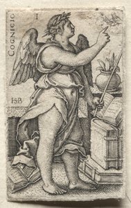 The Knowledge of God and the Seven Cardinal Virtues: Knowledge of God - Cognicio by Hans Sebald Beham