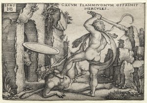The Labors of Hercules: Hercules Killing the Giant Cacus