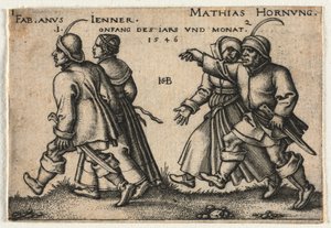 The Peasant Wedding or the Twelve Months: 1-Fabianus Jenner 2-Mathias Hornung