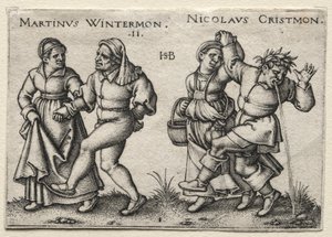 The Village Wedding: Martinus Wintermon / Nicolaus Cristmon