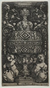 Vase Ornate with Children, 1531 by Hans Sebald Beham