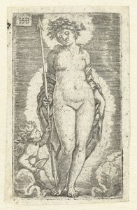 Venus and Cupid by Hans Sebald Beham