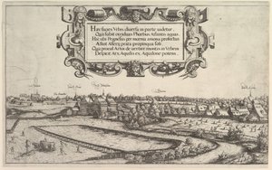 View of Nuremberg from the West by Hans Sebald Lautensack