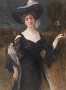 Portrait of a Lady by Hans Temple