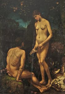 Adam and Eve by Hans Thoma
