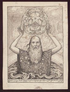 Allegory of the Creation of the World (?) by Hans Thoma