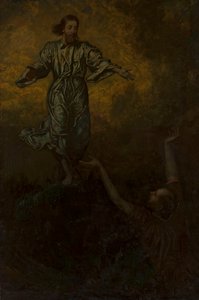 Christ and Saint Peter by Hans Thoma