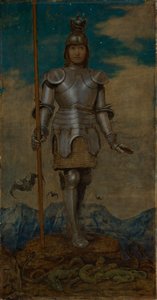 Saint George the Knight by Hans Thoma