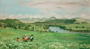 The Rhine near Säckingen by Hans Thoma