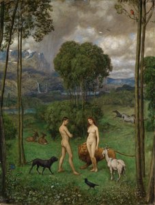 In Paradise by Hans Thoma