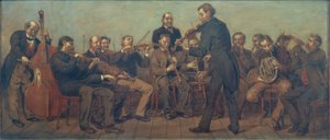Rural Music Band by Hans Thoma