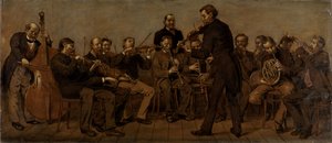 Rural Music Band by Hans Thoma
