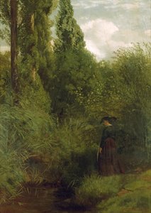 Marsh on the Rhine by Hans Thoma