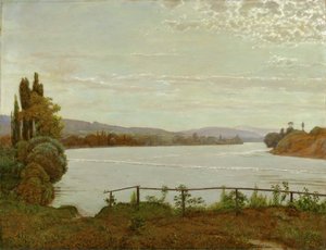 Morning on the Upper Rhine near Säckingen by Hans Thoma
