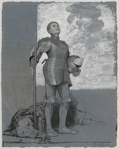 Saint George by Hans Thoma