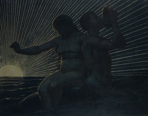 Triton Pair by Hans Thoma