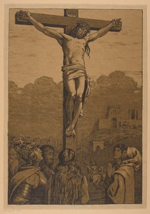 Crucifixion by Hans Thoma