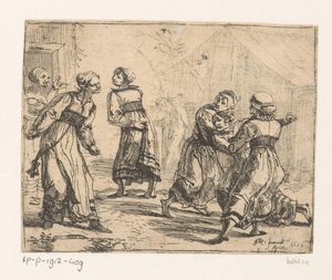 Quarreling Women by Hans Ulrich Frank