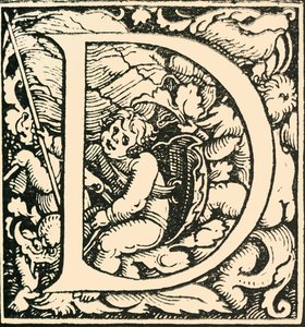 D - An Alphabet by Hans Weiditz