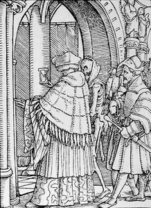 Death and the Canon by Hans after Holbein the Younger