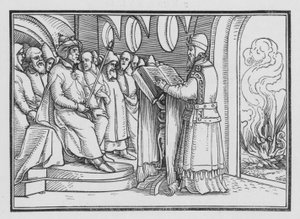 Josiah Destroys Idolatry by Hans after Holbein the Younger