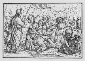 The Israelites Murmur for Want of Bread by Hans after Holbein the Younger