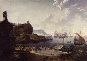 Seaport by Hans de Jode