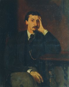 The Poet and Philosopher Gotthard Oswald Marbach by Hans von Marées