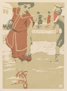 Bathers by Hans von Newmann