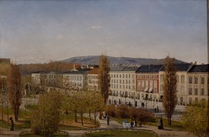 Karl Johans Street by Harald B. Hansen