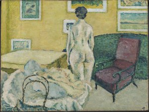 Interior with Standing Nude