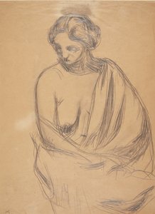 Seated Female Model