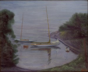 Sailing Boats by Harald Oscar Sohlberg