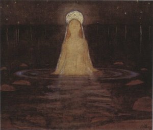 The Mermaid, 1897 by Harald Oscar Sohlberg