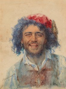 Self-Portrait as Gypsy Baron by Harlamov