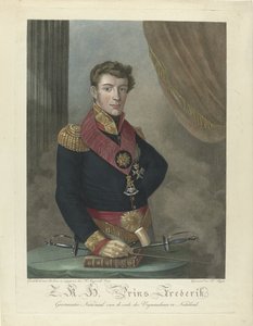 Portrait of Prince Frederick of the Netherlands by Harmanus Langerveld