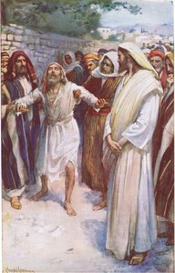 Bartimaeus, illustration from Harold Copping Pictures: The Crown Series by Harold Copping