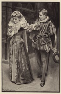 By this hand, Claudio shall render me a dear account! by Harold Copping