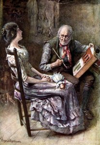The Cricket on the Hearth by Harold Copping