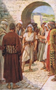 David Summoned Before Samuel (Illustration from Pictures That Teach The Crown Series, 1920)