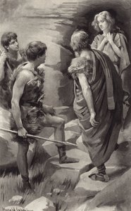 Good masters, do not harm me by Harold Copping