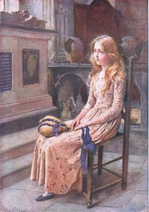 Little Nell in the Old Church, illustrations for 