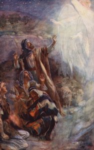 New Testament: The Shepherds of Bethlehem by Harold Copping