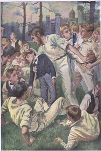 Old Brooke Picks Him Up by Harold Copping